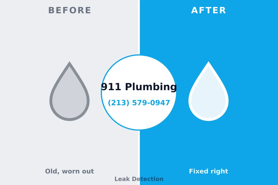 Before and after: plumbing company White Cloud, MI